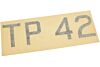 Aufkleber Reifendruck TP-42