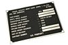 Typenschild M1025