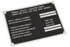 Typenschild M998A1