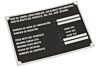 Typenschild M1046A1 Spanisch