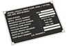 Typenschild M1044A1