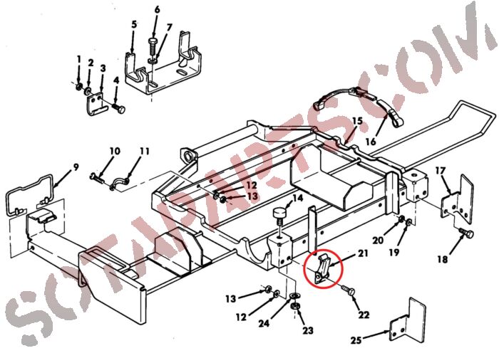 Schnalle Pioneer Tool Rack