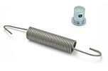 Feder und Pin für Türschloss