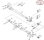 1. Kardanwelle vorne mit Traglager 12K