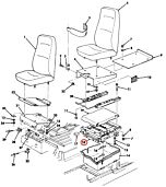 Höhenverstellbare Sitzkonsole