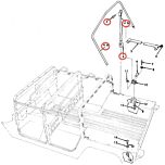 Cargo Gestänge 4 Sitzer