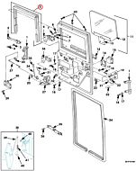 Führung Scheibe Seitentüren