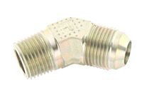 Anschluss Ölleitung am Motorblock 45°