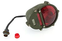 Army Rücklicht Alugehäuse Mil Stecker