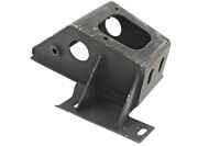 Motorhalter am Rahmen links