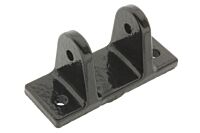 Haubenverschluss Halter unten schwarz