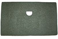 Dämmmatte unter hinteren Sitzen