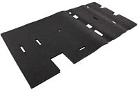 Dämmmatte hinten Links (ohne Sitzkasten) schwarz