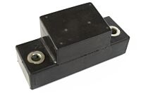 Haubenauflage an der Karosserie außen