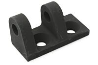 Scharnier unten am Scheibenrahmen rechts