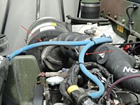 Kühlwasserschlauch Überlauf (blau)