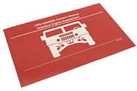 H1 Owners Manual Benziner 1995