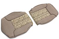 SET Sitzbezug vorne STOFF TAN
