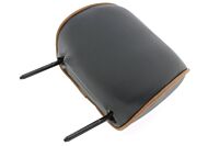 Kopfstütze schwarz/braun ALPHA (hinten)
