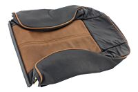 Bezug schwarz/braun ALPHA Rückenlehe (hinten)