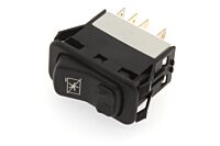 Kippschalter (2x on / on) (rastend) (1x beleuchtet)