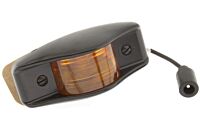 Side Marker orange 12V schwarz