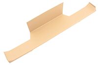 Verkleidung auf dem Mitteltunnel vor Trennwand TAN