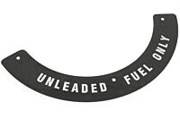 Blechschild "UNLEADED FUEL ONLY"