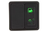 Kontrollleuchte Blinker Rechts & T/C Lock (Symbol)