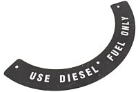 Blechschild "USE DIESEL FUEL ONLY"