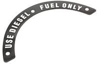 Beschriftung Haupttank Englisch