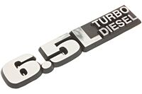 6.5L Turbo Diesel Emblem