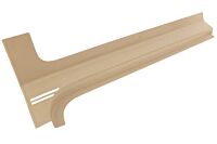 Verkleidung am Dach Station Waggon links TAN