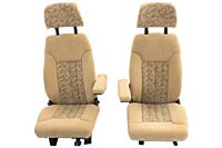 SET 2x Sitz beige (vorne) mit Armlehne