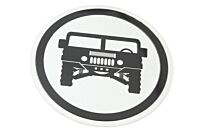 HUMMER Logo Radmutternabdeckung