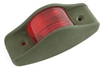 Side Marker Glas ROT mit Rahmen