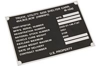 Typenschild M1042