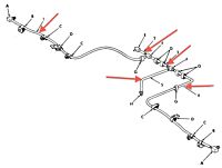 Kunststoffschlauch zur entlüftung