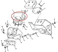 Motorhalter Rechts (Gussteil)