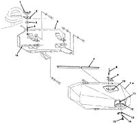 Halter Wagenheber im Motorraum -gebraucht-