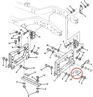 Halterung Wasserkühler vorne