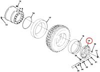 Felgenteller 12 Bolz Felge