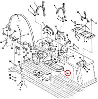 Diesel Kanisterhalter mit Ablauf -gebraucht-