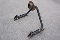 Reserveradhalter auf der Ladefläche