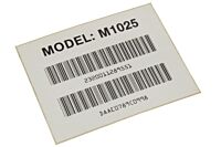 Barcode Aufkleber M1025