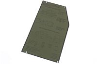 Typenschild Beifahrer M1116