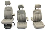 SET 3x Sitz grau mit Armlehne