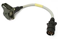 Adapterkabel Nato-Anhängersteckdose auf EU-Stecker