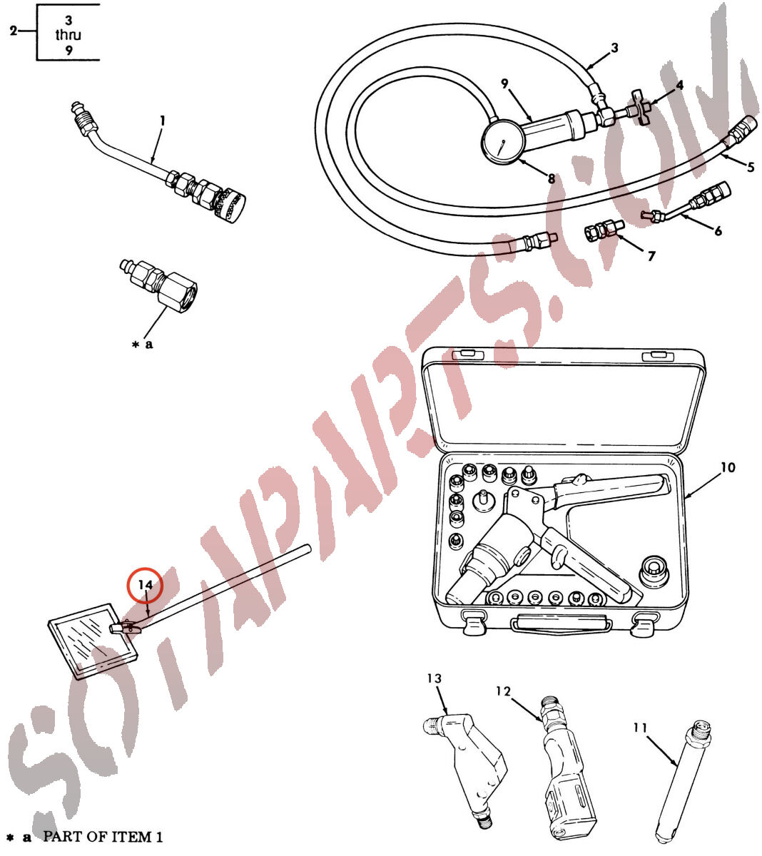 HMMWV Mechaniker-Spiegel