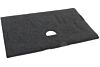 Dämmmatte unter hinteren Sitzen (schwarz)